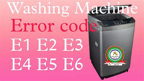 Samsung Dishwasher Error Codes Consult with the table to find out about your specific problem. . Criterion washer error code e4
